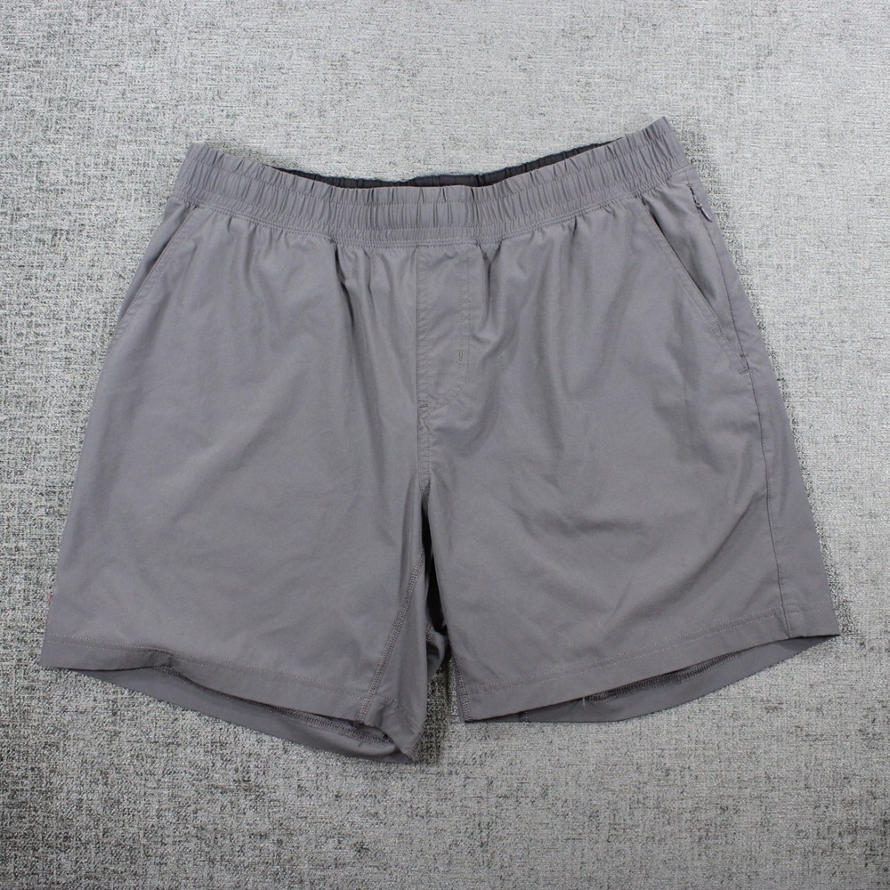 Rhone Mako Shorts Mens Large Gray 7 Inch Inseam Athletic Gym Training L/G